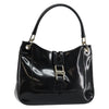Secondhand Gucci Jackie Bag Black Patent Leather Bags