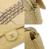 Secondhand Chanel Classic Sunglasses Case with Chain Quilted Caviar