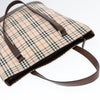 Secondhand Burberry Nova Check Tote canvas check pattern
