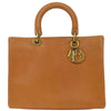 Christian Dior Lady Dior Bag Leather