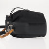 Secondhand Gucci Vintage Bamboo Bucket Bag Nylon and