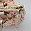 Secondhand Coach Bag Sling Pink Canvas Bags