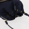 Prada Duet Drawstring Bucket Bag Tessuto
