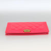 Secondhand Chanel Boy Yen Wallet Quilted Patent