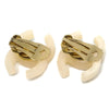 Secondhand Chanel CC Clip-On Earrings Metal and