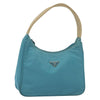 Secondhand Prada Hobo Tessuto Blue Nylon Bags