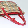 Secondhand Burberry Nova Check Tote Canvas and