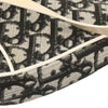 Christian Dior Vintage Saddle Bag Diorissimo Canvas