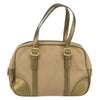 Prada Bowler Bag Canvas with Leather