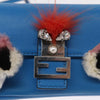 Secondhand Fendi Monster Baguette Leather and Fur