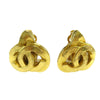 Secondhand Chanel Vintage CC Heart Clip-On Earrings