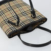 Secondhand Burberry Nova Check Tote Canvas and