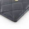 Secondhand Chanel CC Card Case Quilted Caviar