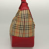 Secondhand Burberry Nova Check Handbag Nova Check Canvas and
