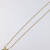 Secondhand Christian Dior CD Pendant Necklace Gold-plated