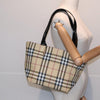 Secondhand Burberry Nova Check Tote canvas check pattern