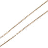 Tiffany & Co. By the yard pair shape necklace 18K Pink Gold with Diamond