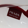 Secondhand Prada Logo Tote Transparent Plastic Accessories