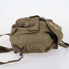 Secondhand Prada Double Front Pocket Backpack Tessuto