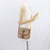 Secondhand Celine Vintage Macadam Shoulder Bag Canvas and
