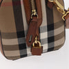 Burberry Alchester Convertible Satchel House Check Canvas