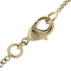 Secondhand Chanel CC Pearl Drop Pendant Necklace Metal with Faux