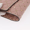 Valentino Garavani Rockstud Spike Wallet on Chain Quilted Leather