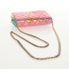 Secondhand Chanel Rainbow Reissue 2.55 Wallet on Chain Quilted Multicolor Metallic Goatskin