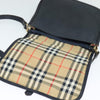 Burberry Flap Shoulder Bag Leather