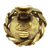 Secondhand Chanel Vintage CC Round Clip-On Earrings