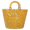 Secondhand Chanel CC No.5 Shopping Tote Perforated Patent