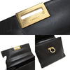 Secondhand Salvatore Ferragamo Gancini Convertible Top Handle Bag