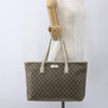 Gucci Plus Tote GG Coated Canvas with Leather