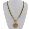 Chanel Vintage 31 Rue Cambon Medallion Pendant Necklace Metal