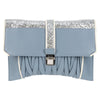 Miu Miu Madras Chain Clutch Matelasse Leather with Glitter