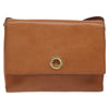 Secondhand Celine Circle logo Brown Leather Bags
