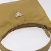 Secondhand Prada Hobo Tessuto Beige Nylon Accessories