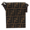 Fendi Vintage Flap Clutch Zucca canvas