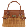 Salvatore Ferragamo Gancini mini handbag Wood