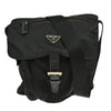 Secondhand Prada Buckle Messenger Bag Tessuto