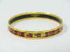 Secondhand Hermes Enamel Bracelet Metal and