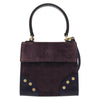 Secondhand Celine Handbag Purple Suede Bags