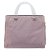 Secondhand Prada Resin Handle Tote Tessuto