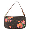 Secondhand Louis Vuitton Pochette Accessoires Limited Edition Monogram Roses