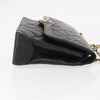 Chanel Vintage Two Tone CC Flap Bag Quilted Lambskin