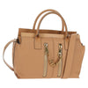 Secondhand Chloe Cate Satchel Beige Leather Accessories