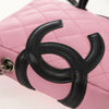 Chanel Cambon Zip Pouch Quilted Leather