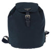 Secondhand Prada Buckle Backpack Quilted Tessuto