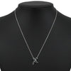 Tiffany & Co. Paloma Picasso Cross Pendant Necklace Silver 925