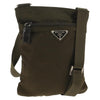 Secondhand Prada Front Pocket Messenger Bag Tessuto